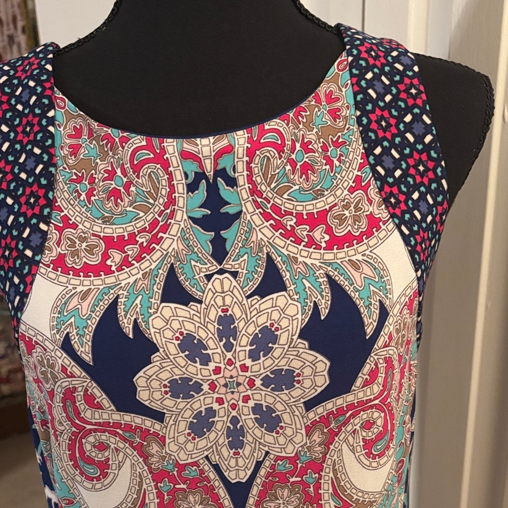 Chico's Vibrant Paisley Maxi Dress - Picture 3 of 8